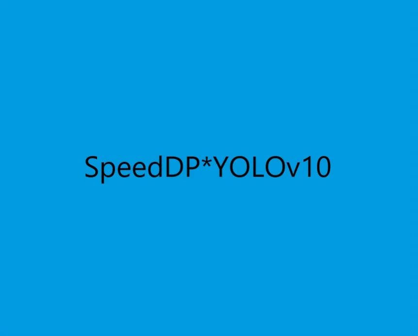 新增支持YOLOv10 慧視SpeedDP更新3.1版本