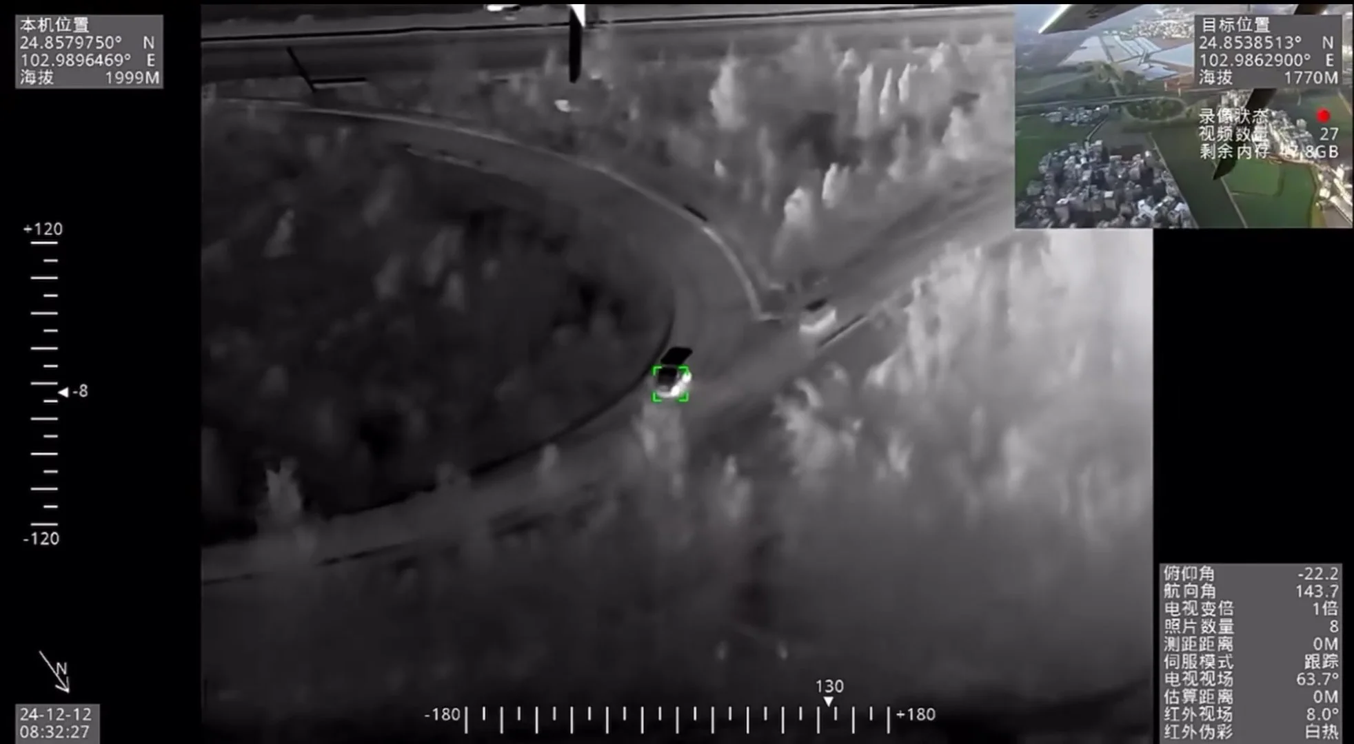 慧視算法實現(xiàn)穩(wěn)定紅外目標(biāo)跟蹤