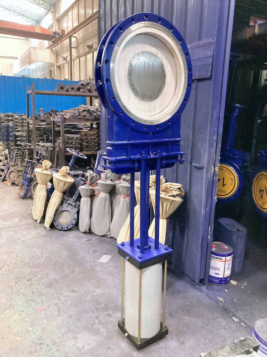 氣動陶瓷刀型閘閥