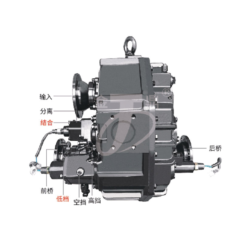 JD500前、后驅(qū)動(dòng)(氣動(dòng))分動(dòng)箱總成