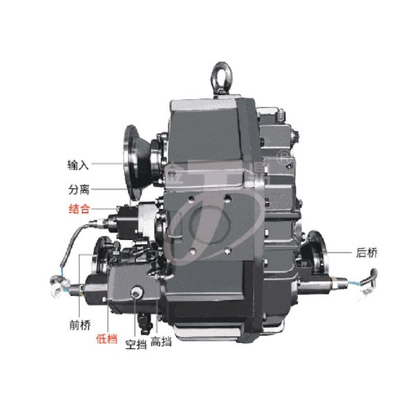 JD500前、后驅(qū)動(dòng)(氣動(dòng))分動(dòng)箱總成