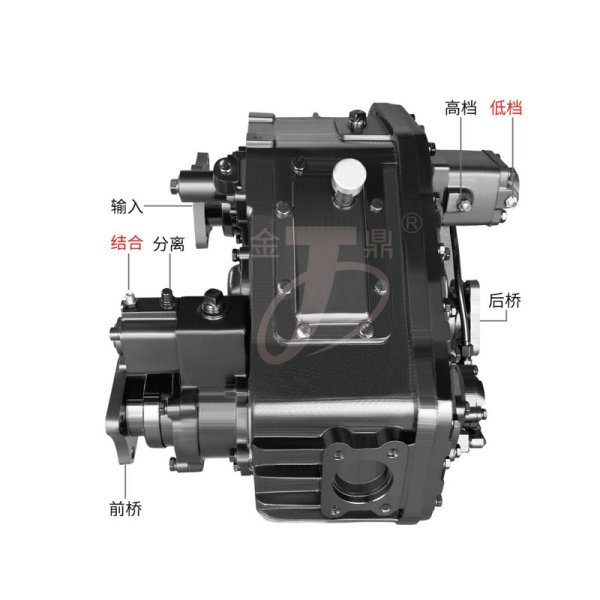 EQ2080(3533)前、后驅(qū)動(氣動)分動箱總成