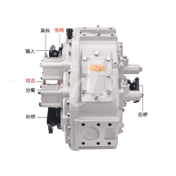 JD4320前、后驅(qū)動(dòng)(氣動(dòng))分動(dòng)箱總成