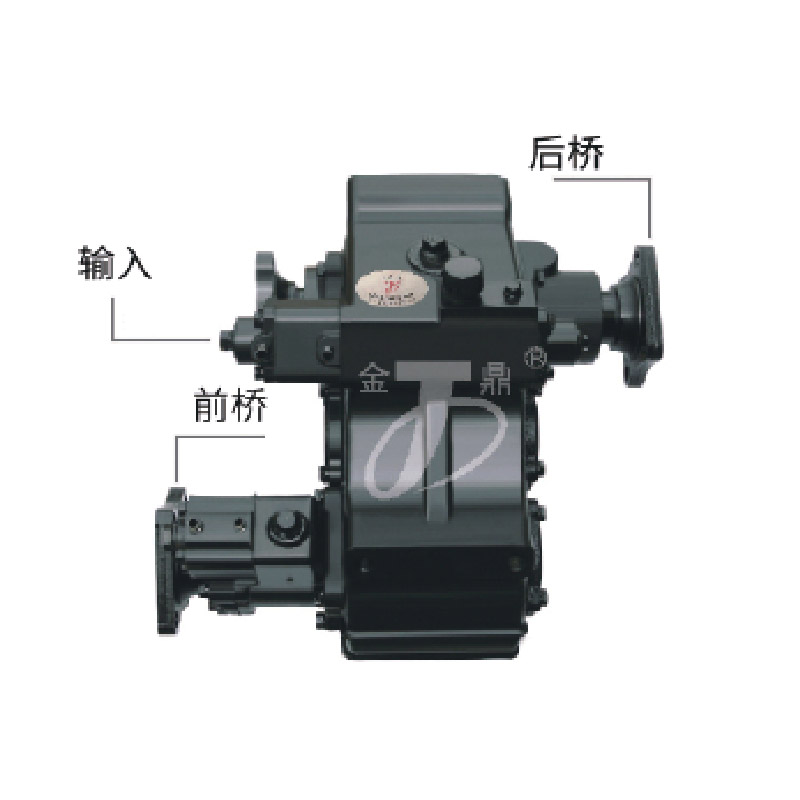 CA530前、后驅(qū)動(氣掛)分動箱總成