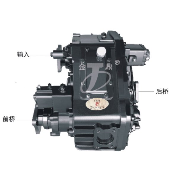 EQ2080前、后驅動(氣掛)分動箱總成