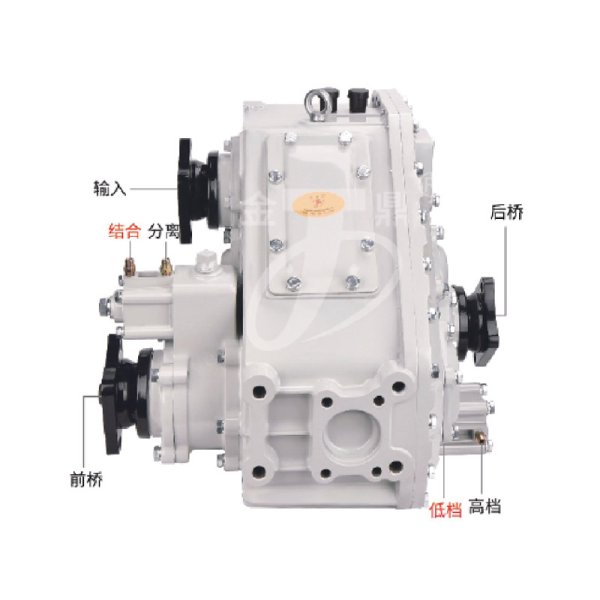 EQ2080前、后驅動(氣掛)分動箱總成