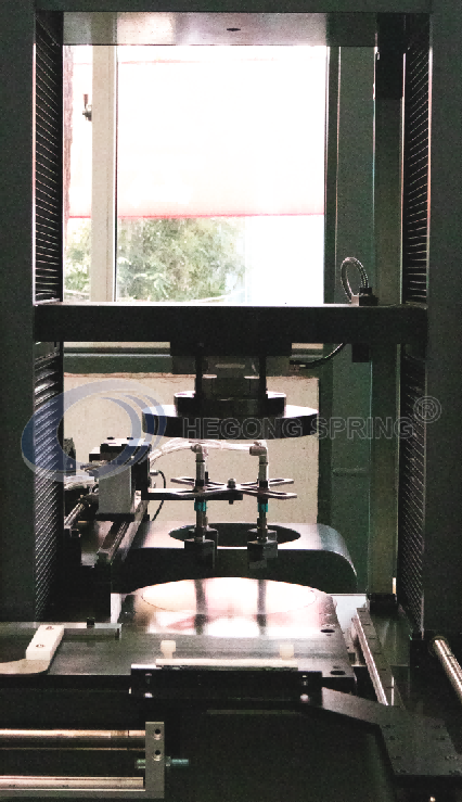 上海核工碟形彈簧引入強壓測試一體機！