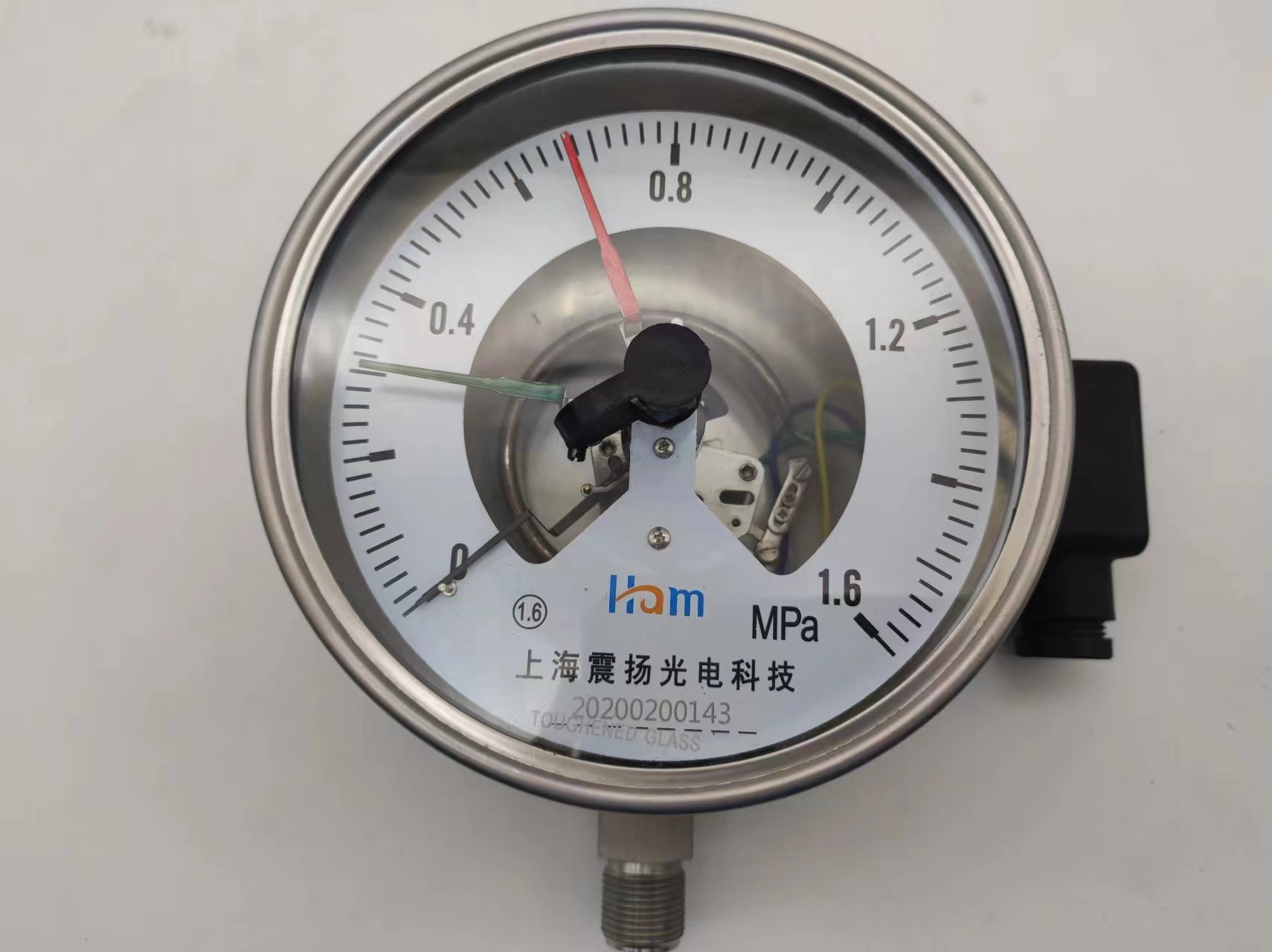 YXC（H)-BF不銹鋼磁助壓力表