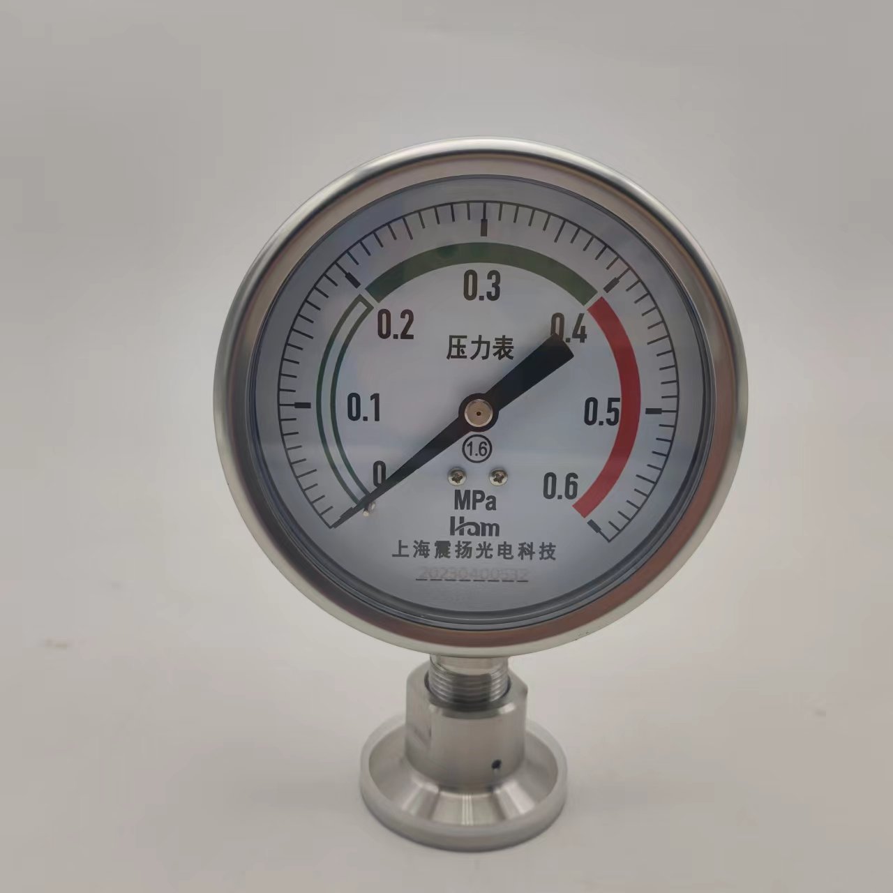 Y-M衛(wèi)生型隔膜式壓力表