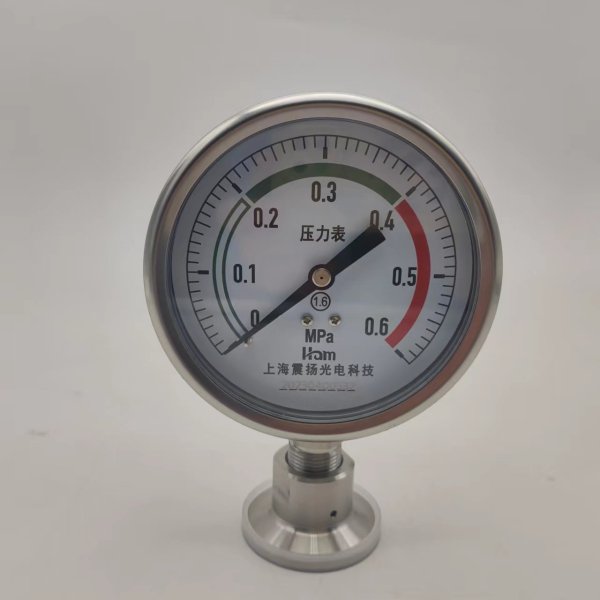 Y-M衛(wèi)生型隔膜式壓力表