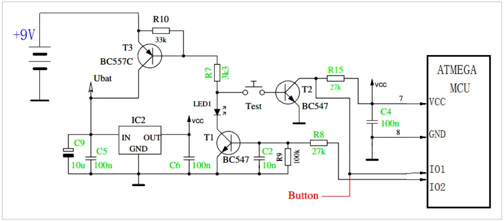 一個(gè)經(jīng)典的單片機(jī)供電電路