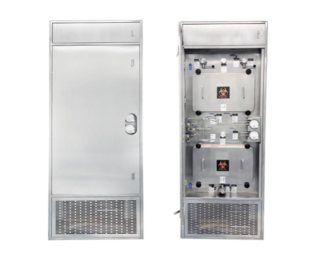 側(cè)排風(fēng)袋進(jìn)袋出過(guò)濾箱