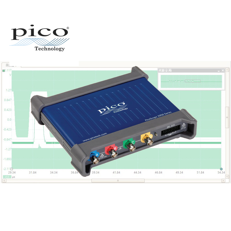 PicoScope 3000 系列 PC 示波器和 MSO