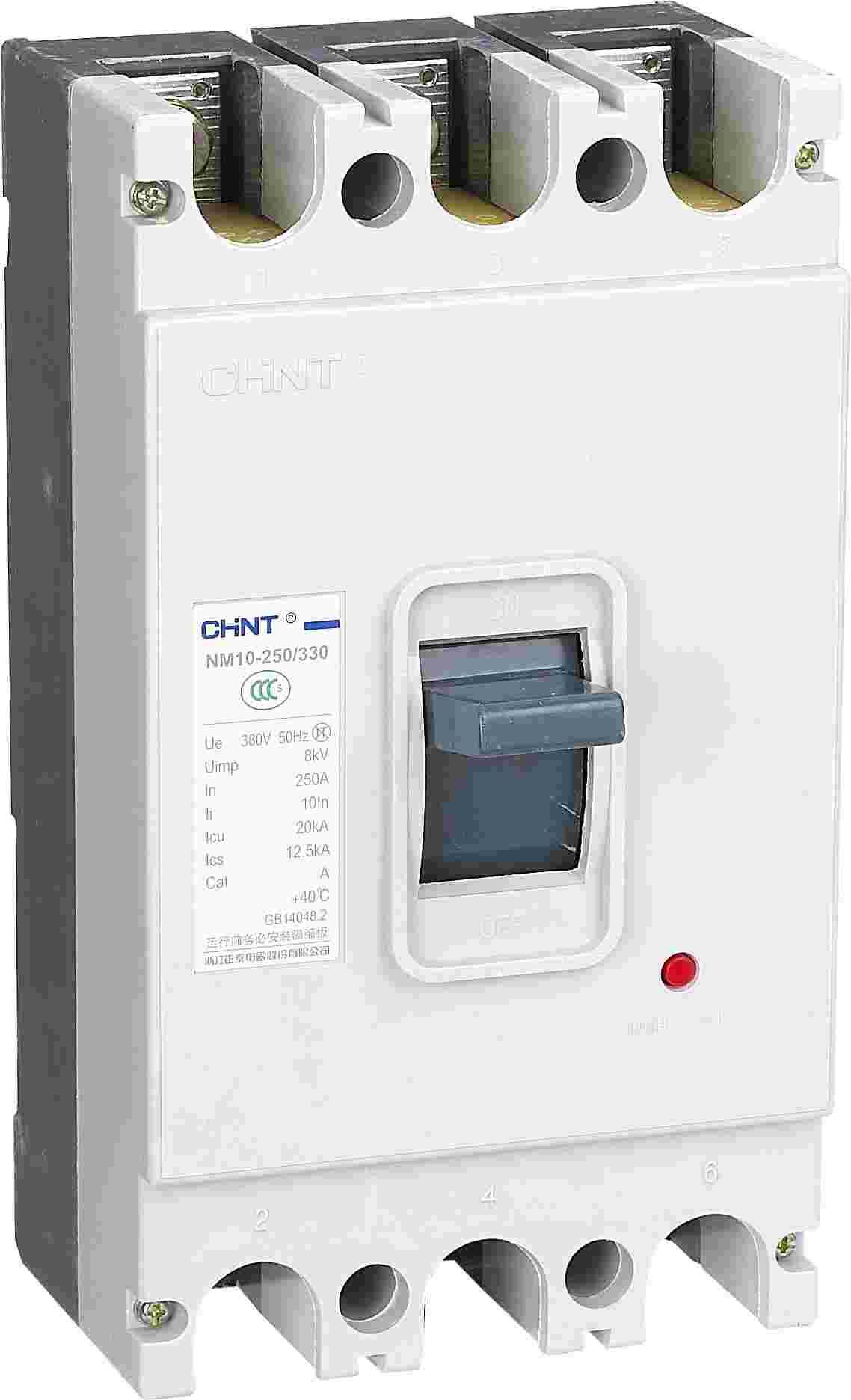 NM10系列塑料外殼式斷路器