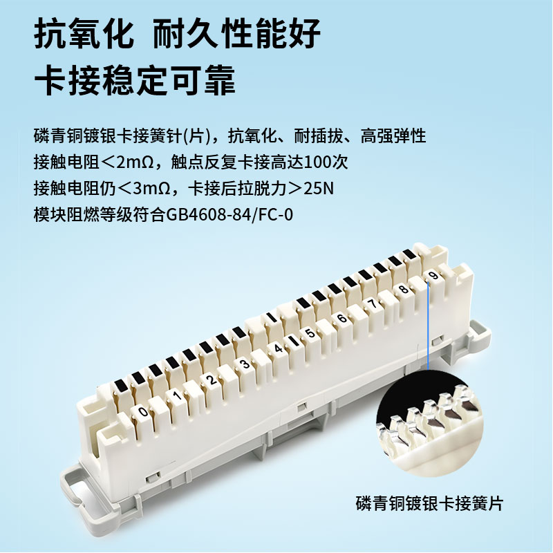 博揚(yáng) VDF電話配線架 雙列400對(duì)/400回路語音通信科隆架 19英寸機(jī)架式 含40條科龍模塊 BY-VDF-400