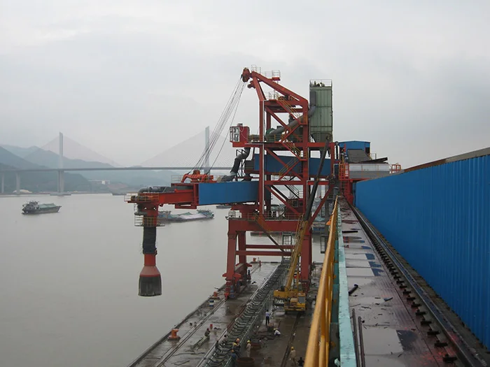 mobile ship loader