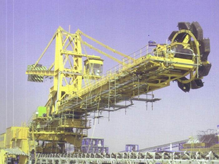 bucket wheel reclaimer
