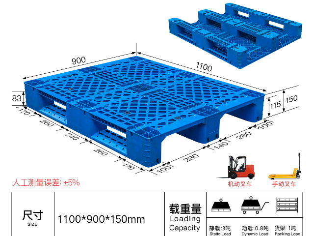 开州区微型塑料托盘性能可靠 欢迎来电 重庆市鸿朗塑料制品供应