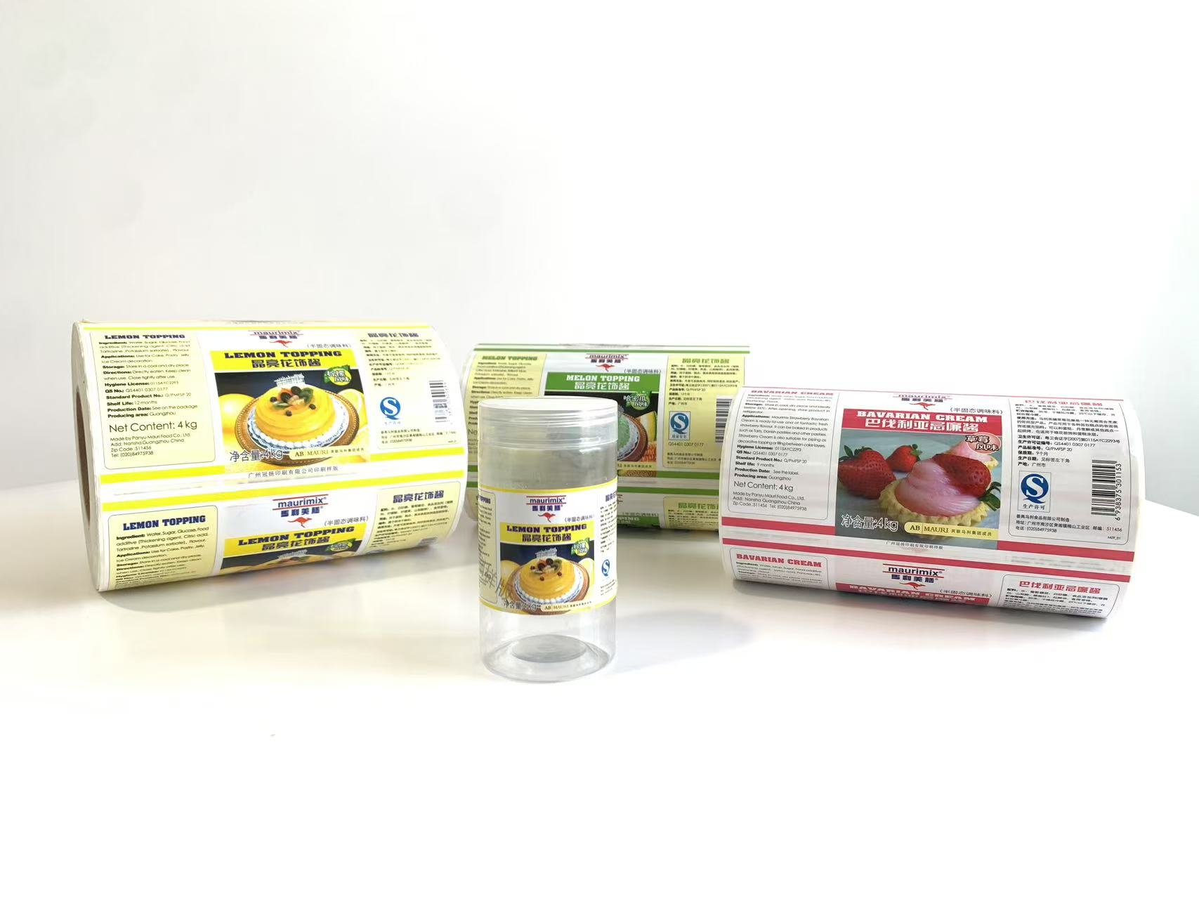 铜板纸过膜不干胶标签