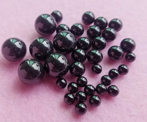 ceramic bearing highlighting black ceramic balls