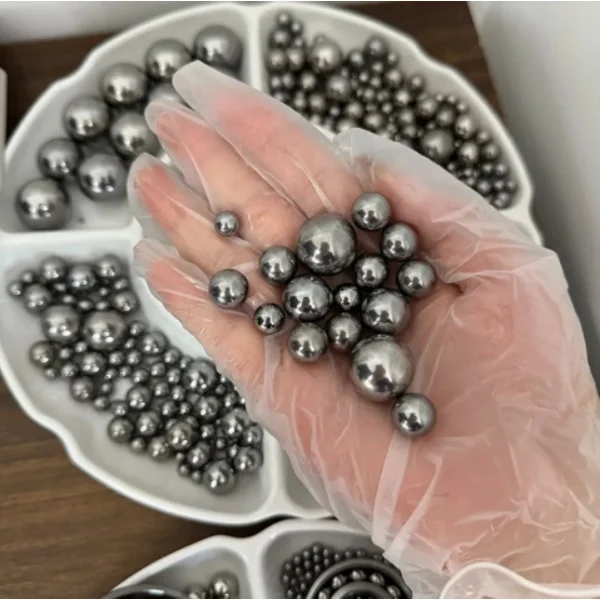 Stellite alloy balls