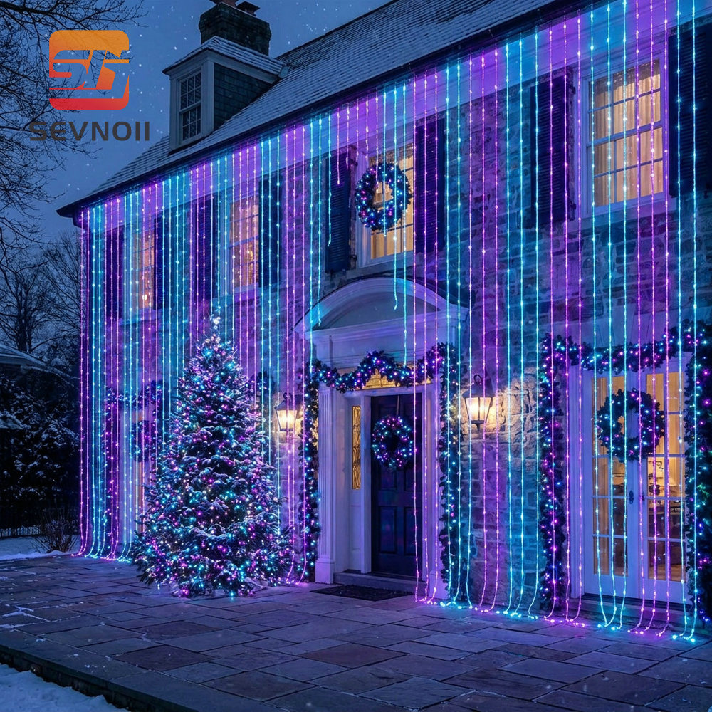 All About LED Decor Lights: String / Curtain / Icicle / Net Light Introduction 57b68960b8345fc78b24792aebf88581