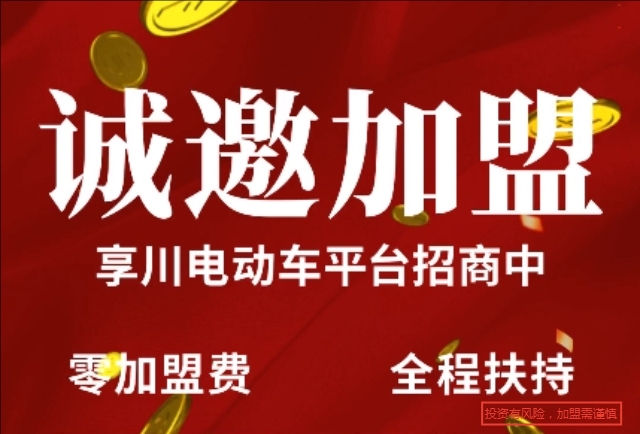 北蔡两轮电动车招商代理 享川新能源科技供应