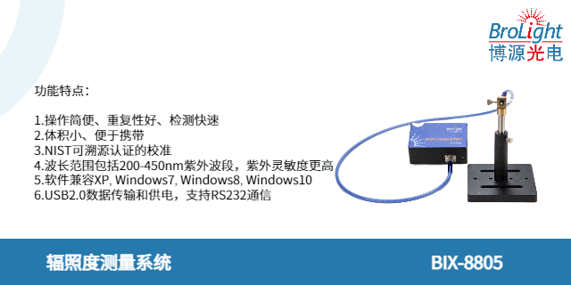 浙江反射率測量系統推薦廠家 歡迎來電 杭州博源光電科技供應