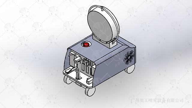 廣西訓練場新能源室外應急降溫車訂制 誠信經營 廣州奧工噴霧設備供應