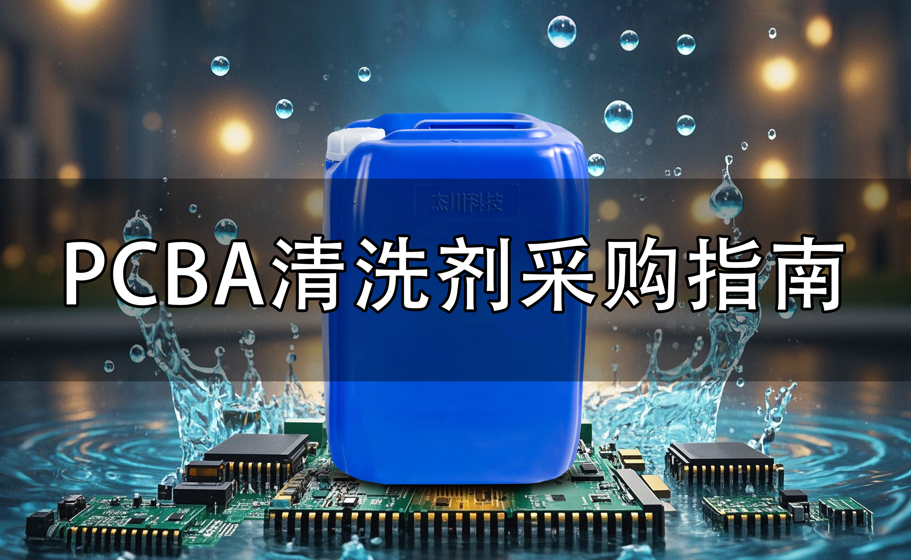 電子廠都在用的PCBA水基清洗劑采購指南