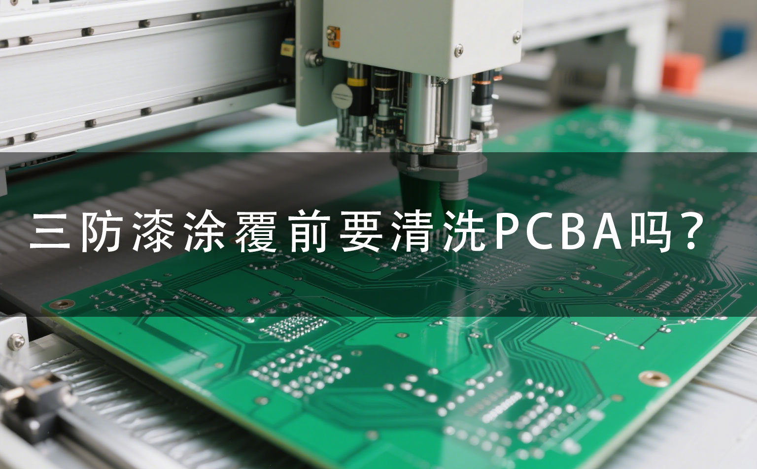 三防漆涂覆前清洗不徹底怎么辦？東莞杰川三步處理方案