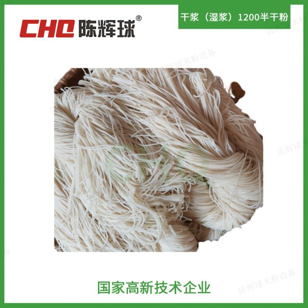 CHQ干漿（濕漿）1200半干粉生產(chǎn)線