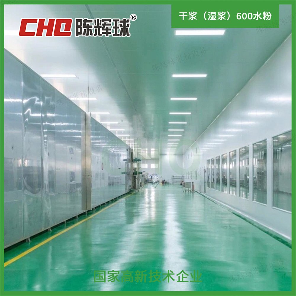 CHQ干漿（濕漿）600水粉生產(chǎn)線