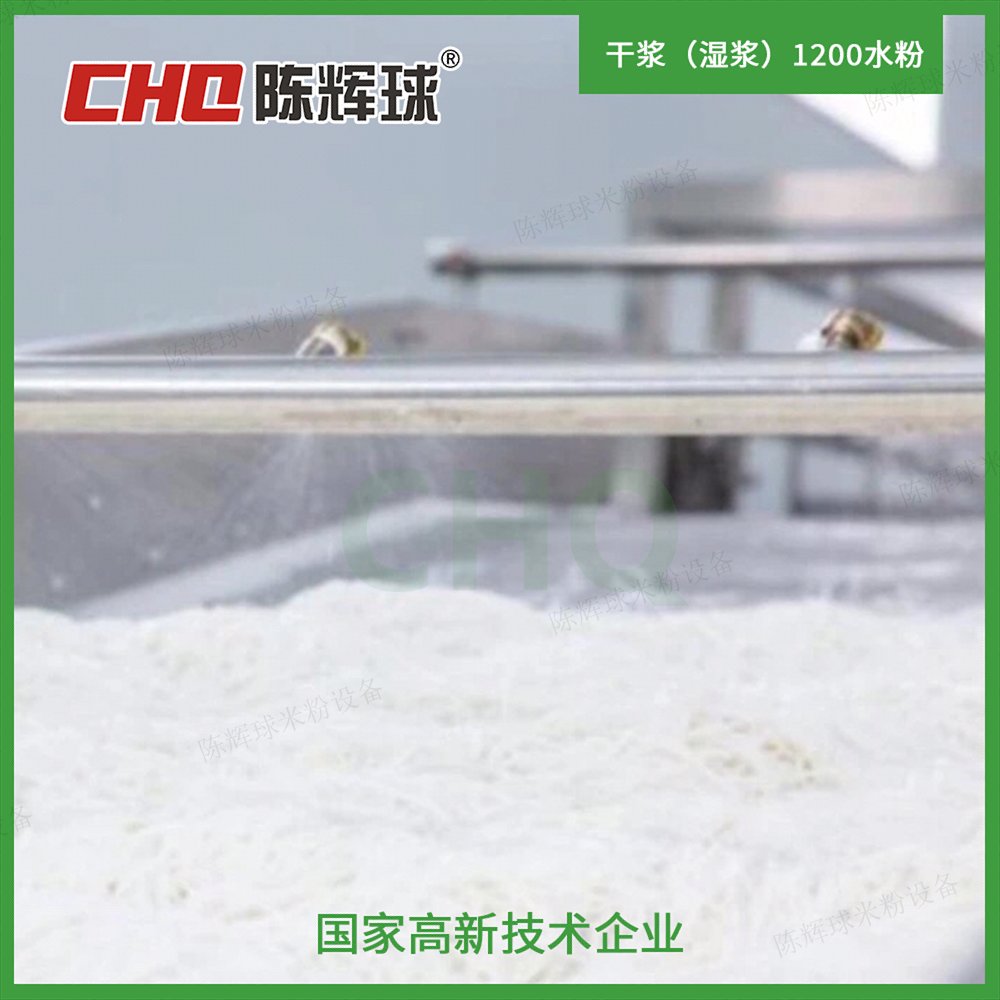 CHQ干漿（濕漿）1200水粉生產線