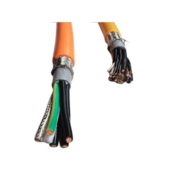 伺服電機，自動化電纜：4x1.5+2x0.5 2千萬次 電機供電和溫度檢測