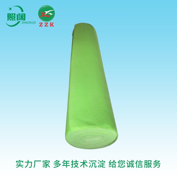 厂家直供 上海照阔净化 中效绿白棉 