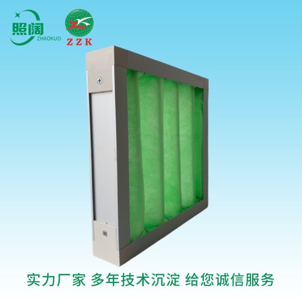 厂家直供 F6绿白棉板式龙骨架过滤器 中效板式过滤器 可清洗过滤器 空气过滤器 
