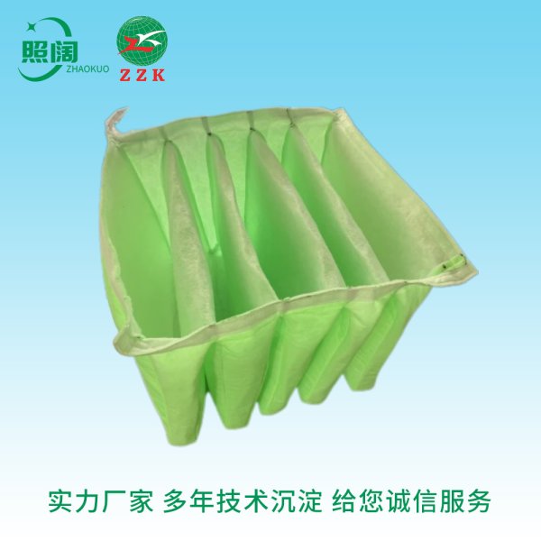 厂家直供 中效无框袋过滤器 袋式过滤器 空气过滤器 绿白棉过滤器