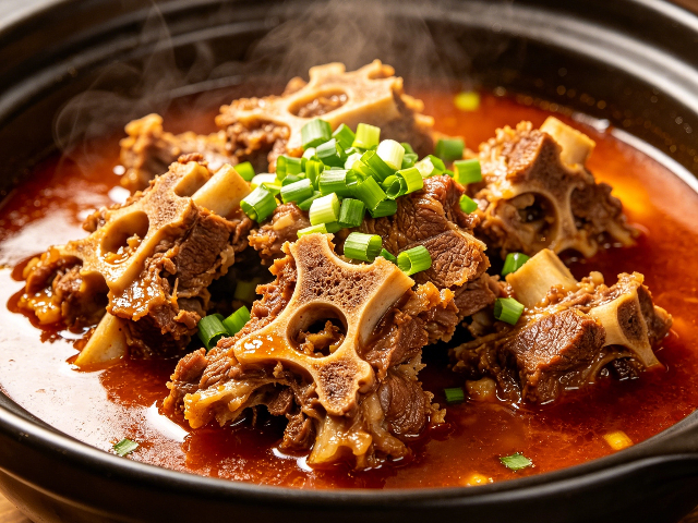 云南精品羊蝎子炖汤,羊蝎子