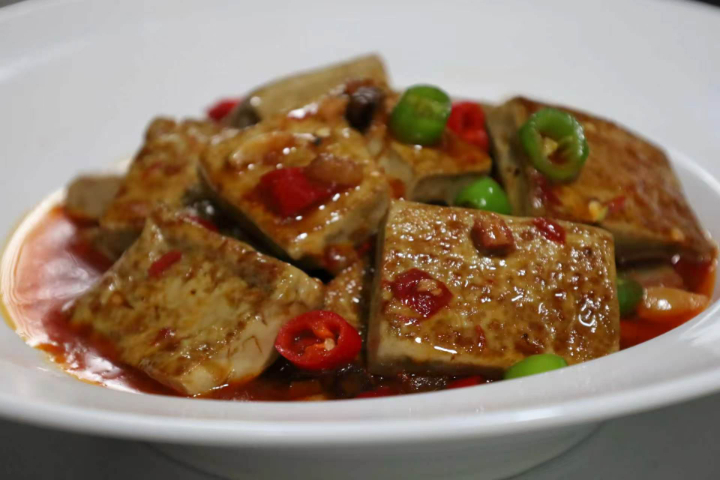 石家莊放心爆蛋黑豆腐