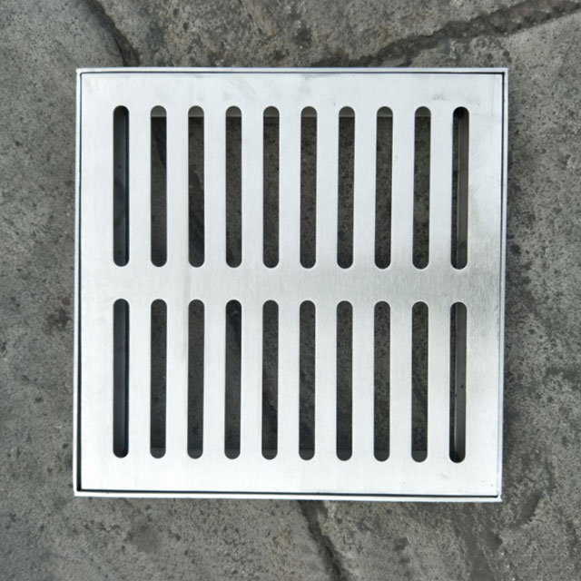 stainless steel grate drain