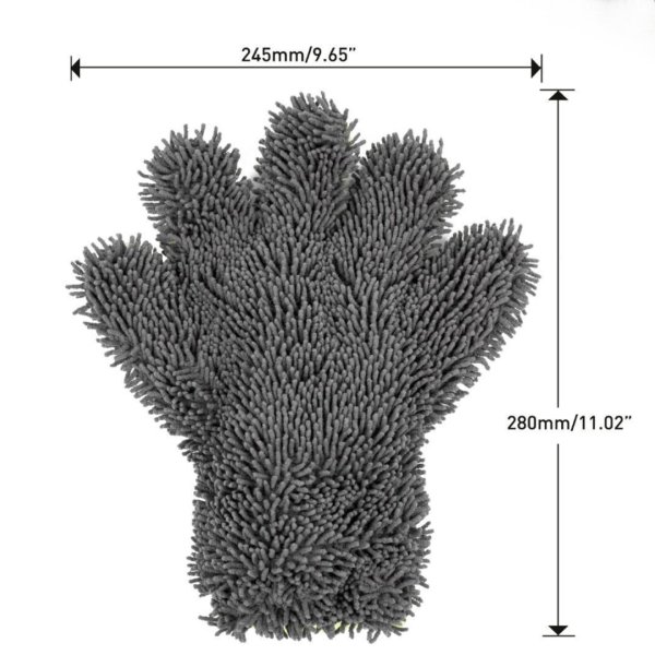 五指洗車(chē)清潔手套