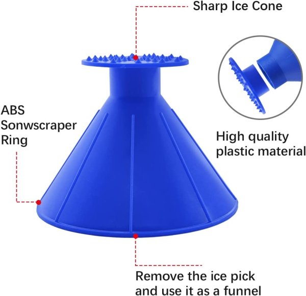 漏斗式除雪器