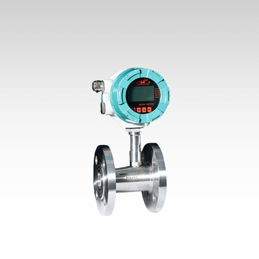 High precision digital display liquid turbine flowmeter water liquid ...