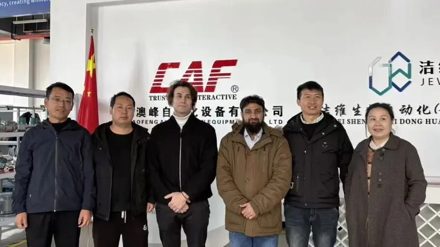 8868体育迎来俄巴客户实地考察，共探自动化合作新机遇