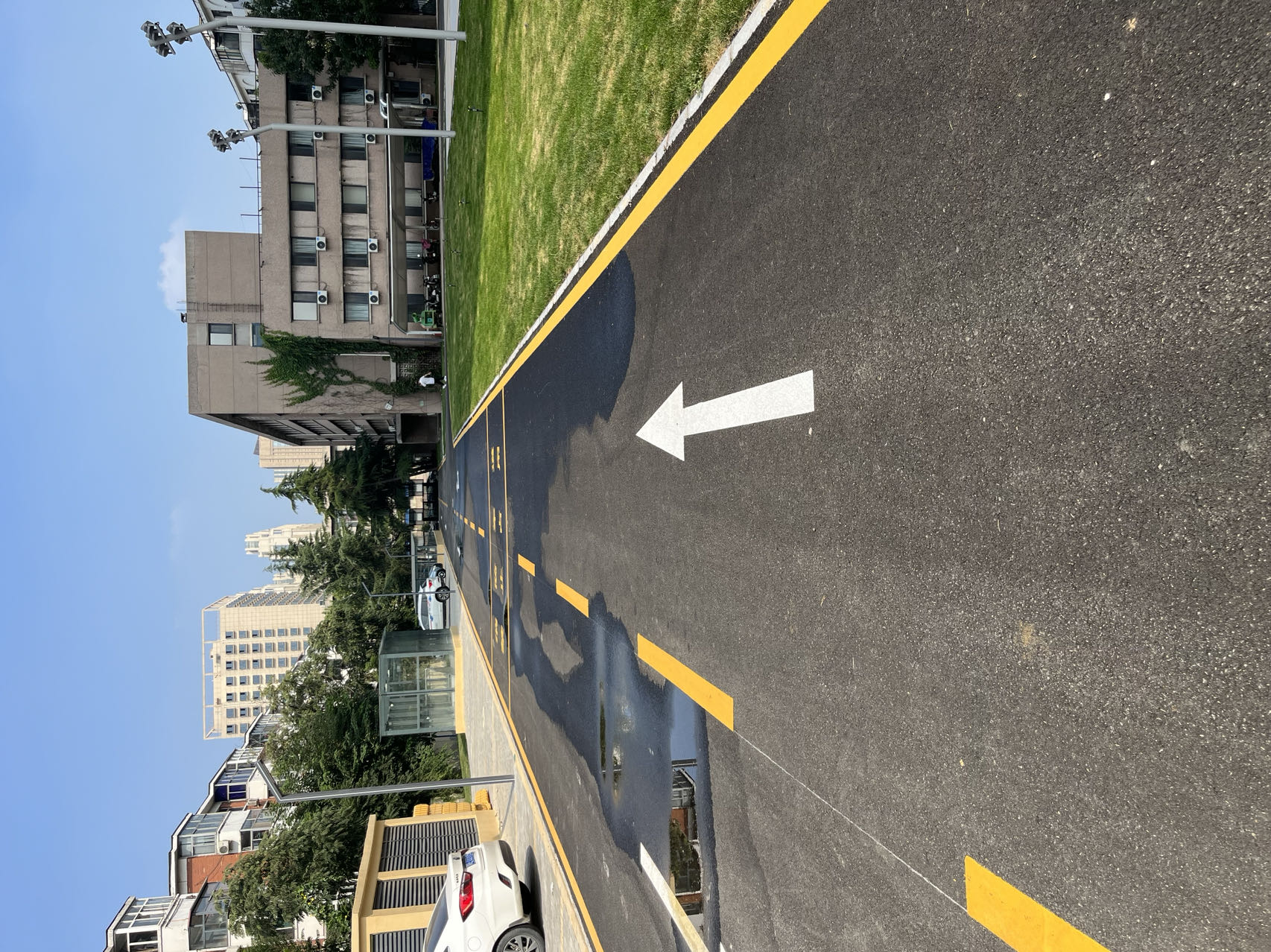 小區(qū)道路劃線