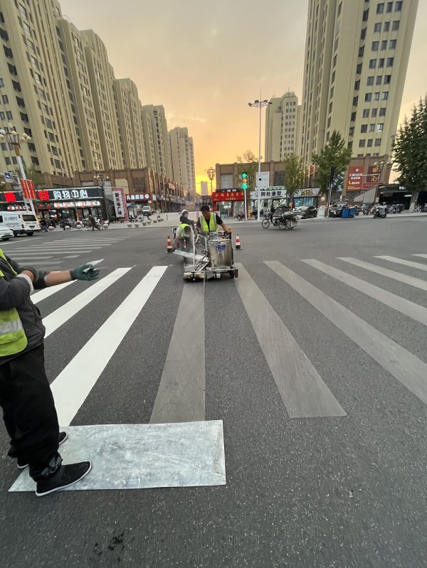 泰安市政道路劃線(xiàn)