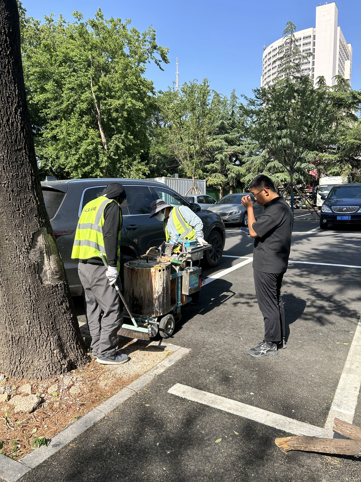 停車位劃線 停車位劃線