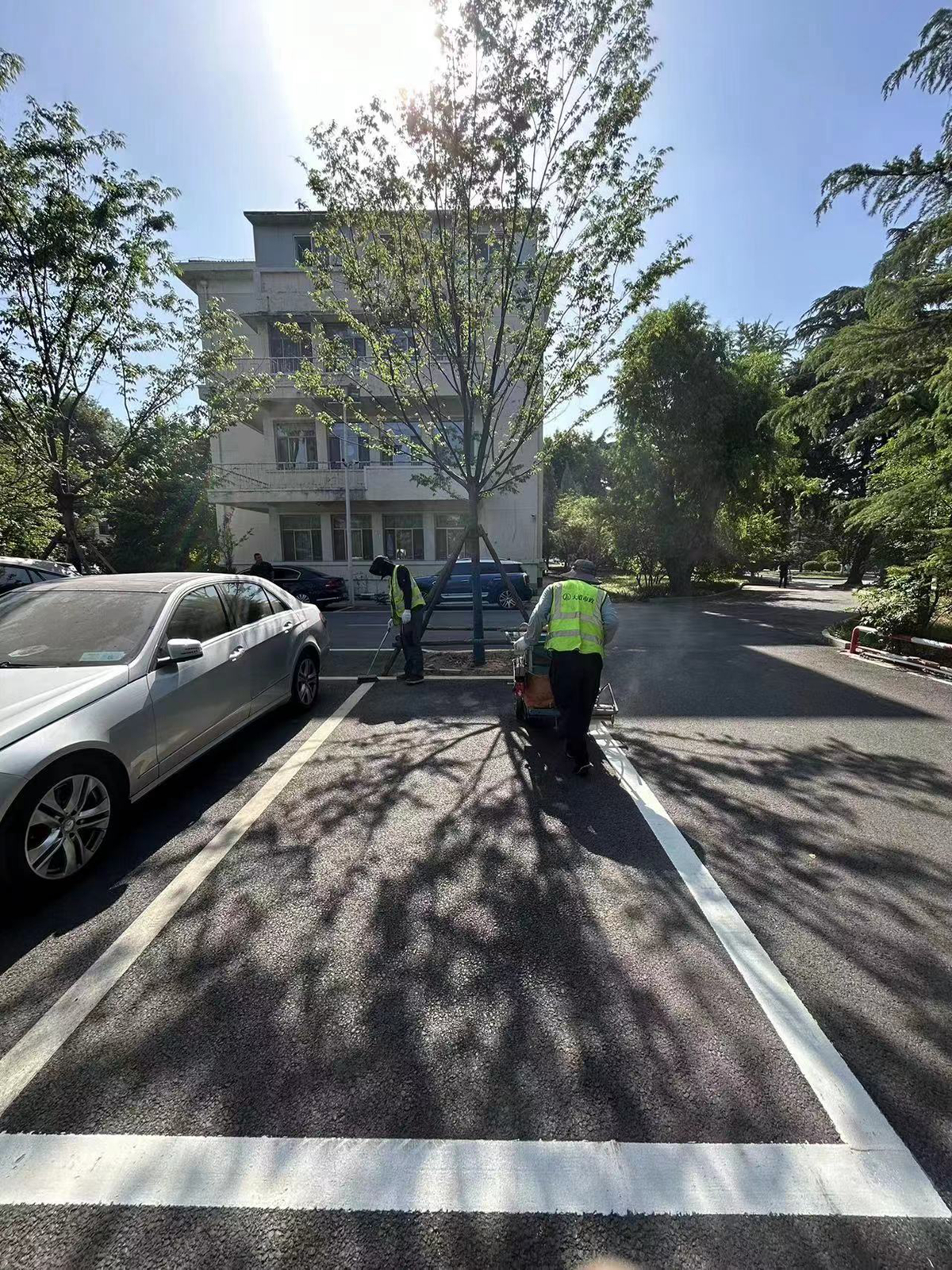 停車位劃線 停車位劃線