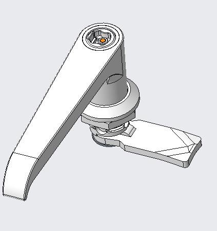 DS308电子把手锁（无源电子锁）